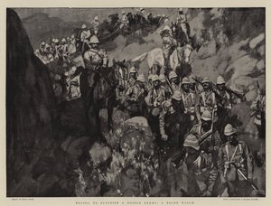 Hareketli Bir Düşmanı Şaşırtmaya Çalışmak, Bir Gece Yürüyüşü
